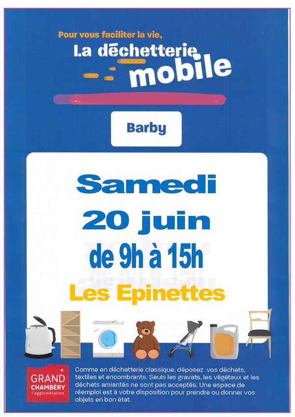 Déchetterie mobile