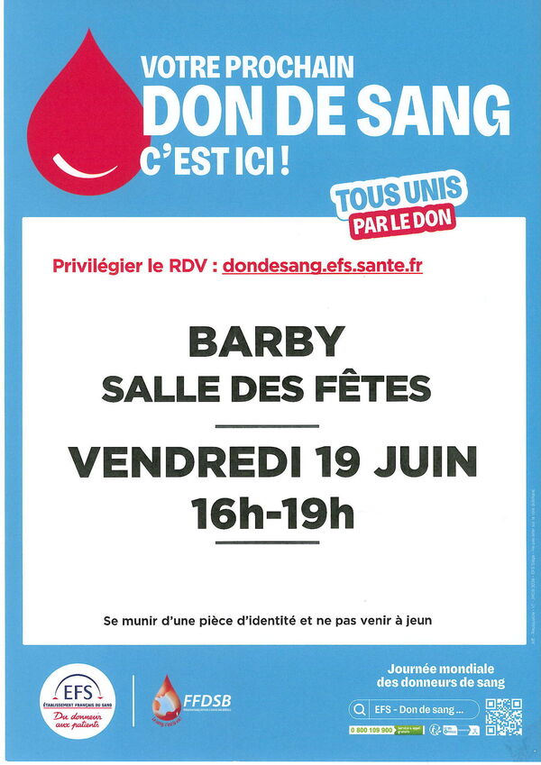 Collecte de sang